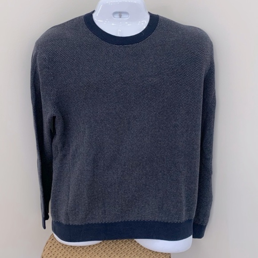 Navy Banana Republic factory XL pullover sweater long sleeve shirt